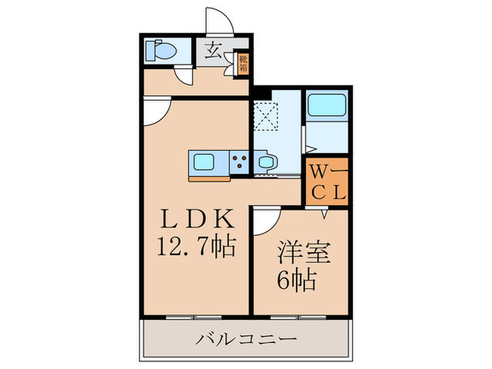 Co・Sta 柏の森の間取り写真