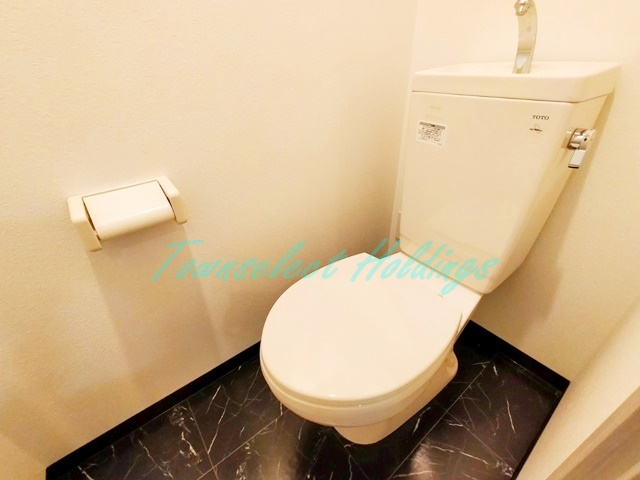 湘南モノレール 湘南深沢駅 徒歩9分 3階建 築17年のトイレ写真