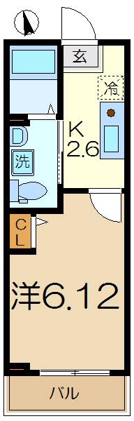 シエル弘明寺の間取り写真