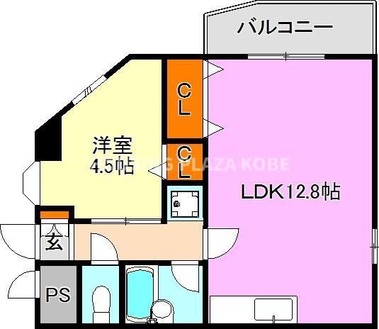 鷹取ビルの間取り写真