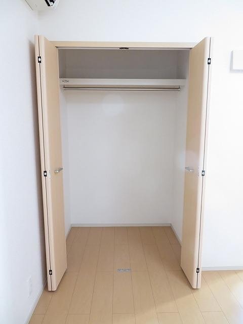 収納　収納完備でお部屋を広くお使いいただけます。