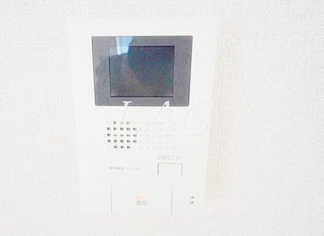 セキュリティ　モニター付きインターフォンです。