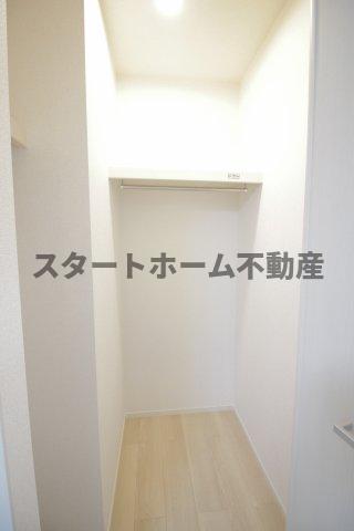 収納　大きなスペースがあり、収納には困りません