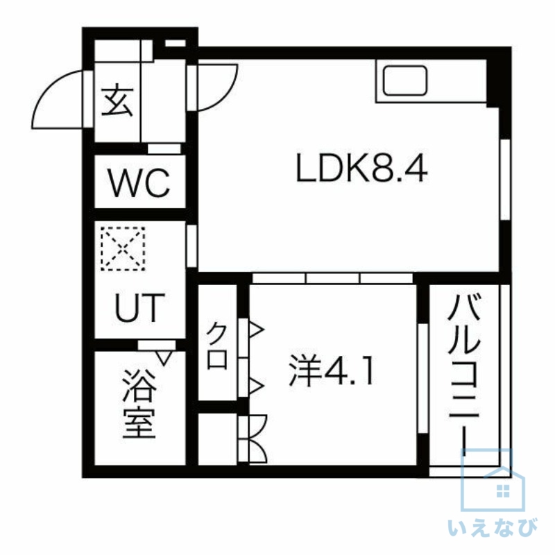 地下鉄谷町線 喜連瓜破駅 徒歩9分 3階建 築3年の間取り写真