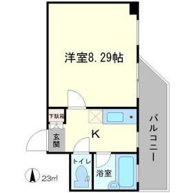アメニティハイムの間取り写真