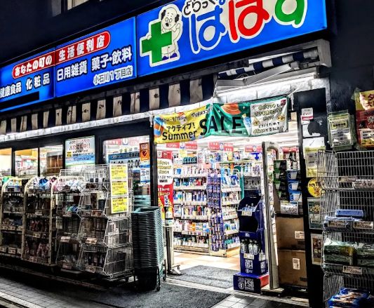ドラックストア　どらっぐぱぱす 小石川1丁目店（ドラッグストア）まで813m