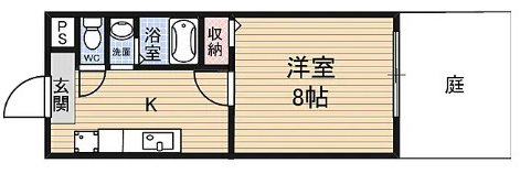 ヴィラスミノエの間取り写真