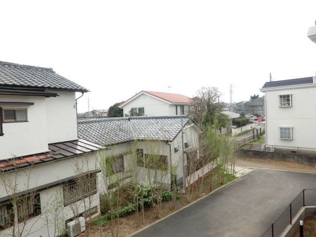 眺望　住宅街にあります！