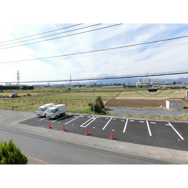 眺望　室内からは解放感ある田園風景が望めます