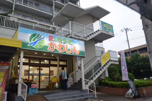 スーパー　かわしん（スーパー）まで495m