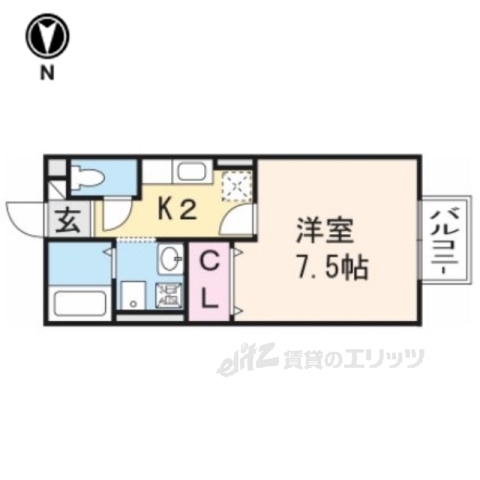 パリオ菅沼A棟の間取り写真