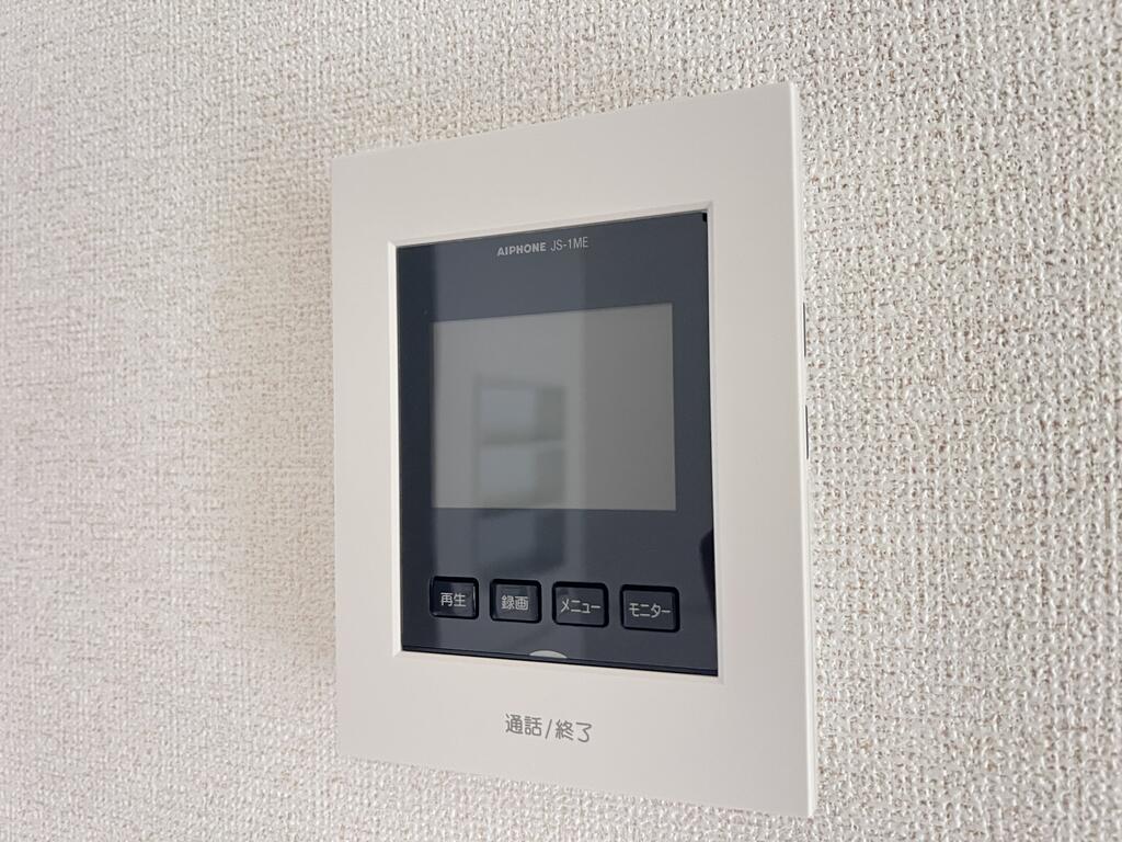 セキュリティ　TVインターホンは必須設備ですよね★