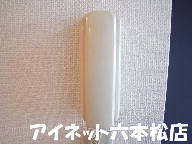 セキュリティ　急な来客時も安心ですね