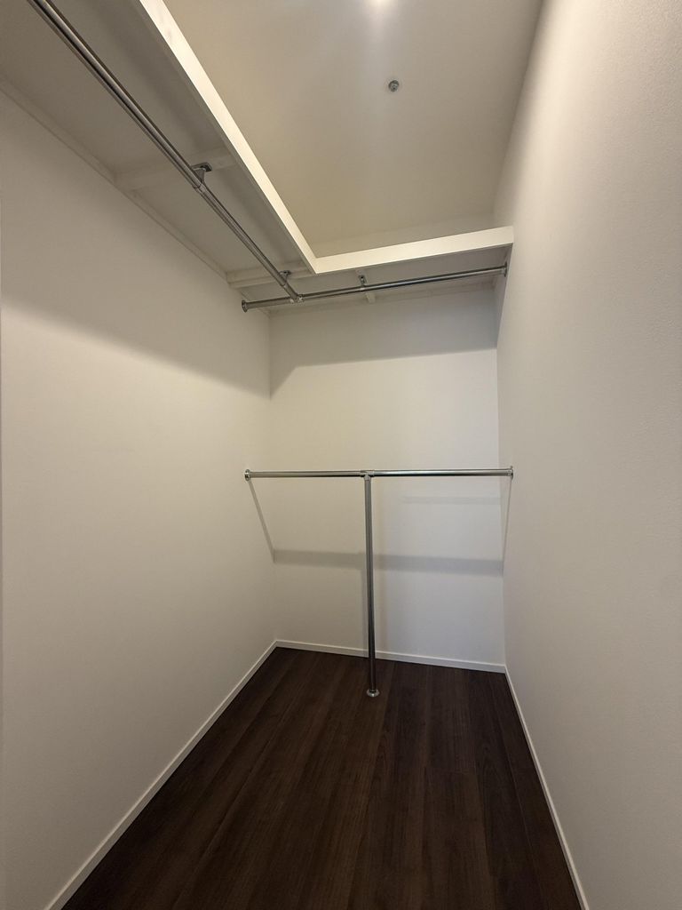収納　ウォークインクローゼット