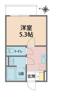 カインドネス八王子片倉A棟の間取り写真