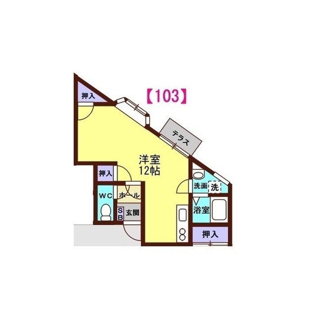 デイリー西泉の間取り