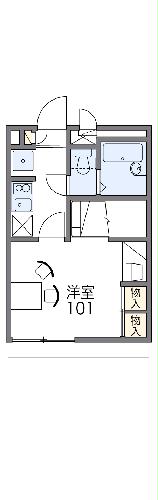 レオパレス松陽の間取り