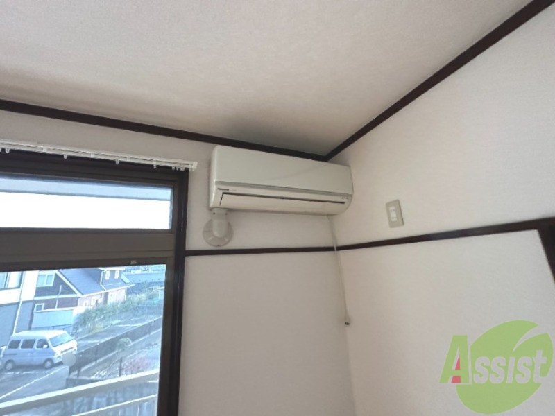 その他設備　エアコン付きです！夏でも冬でも安心ですね。