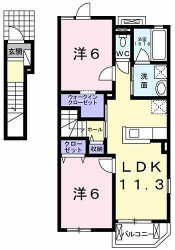 シェル・クレールの間取り