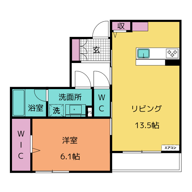 グリーンヴィレッジ美山の間取り