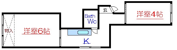 【江東区北砂のマンションの間取り】