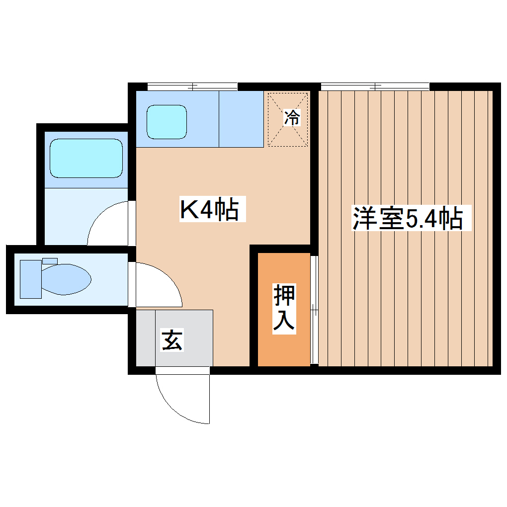 グローバル立町ビルの間取り