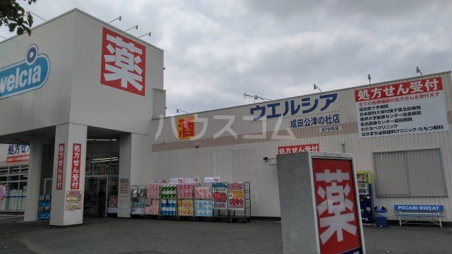 【成田市公津の杜のアパートのドラックストア】