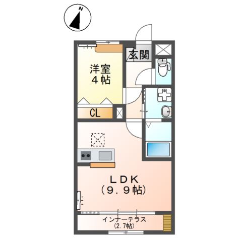 仮）荒川本郷新築アパートの間取り