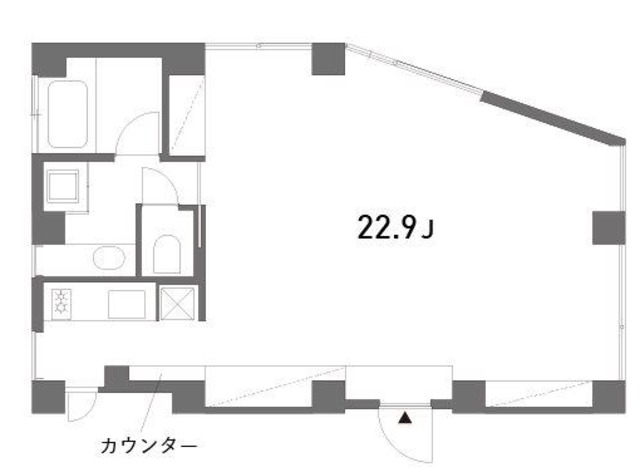 目黒区青葉台のマンションの間取り