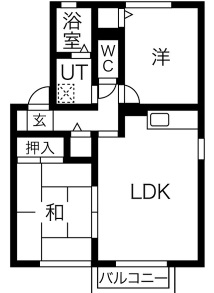 オーク東須磨の間取り