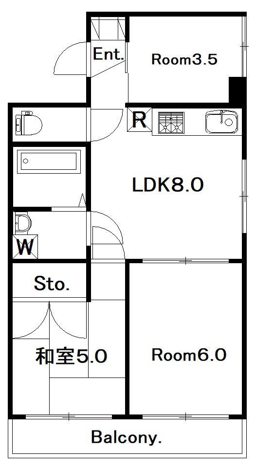 東亜物産ビルの間取り