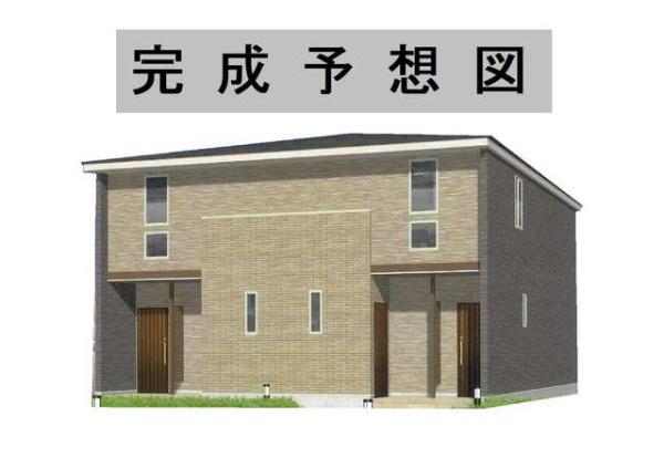 【ラ　メール三佐の建物外観】