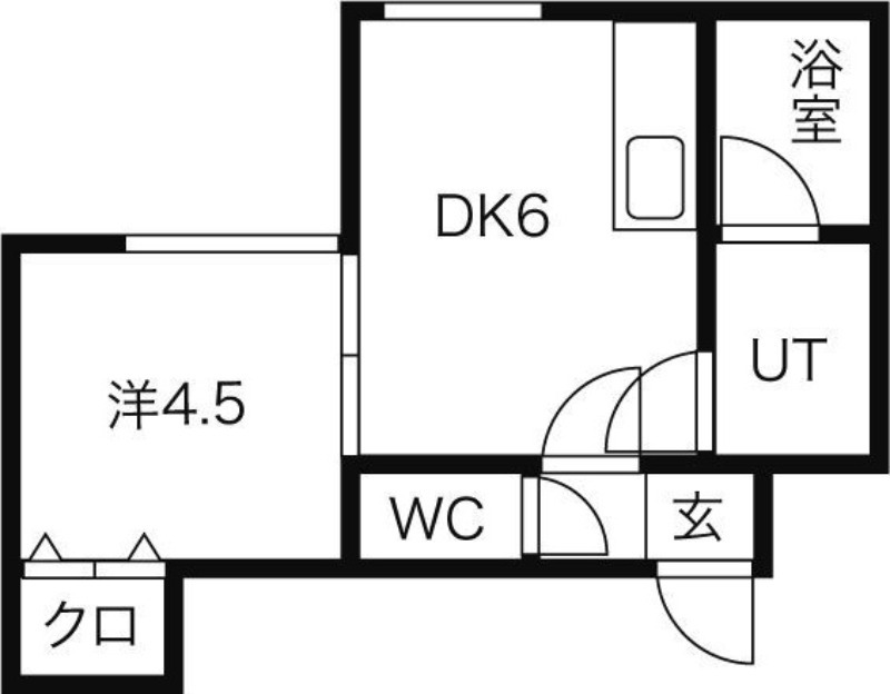 ヴィアルCity豊平の間取り