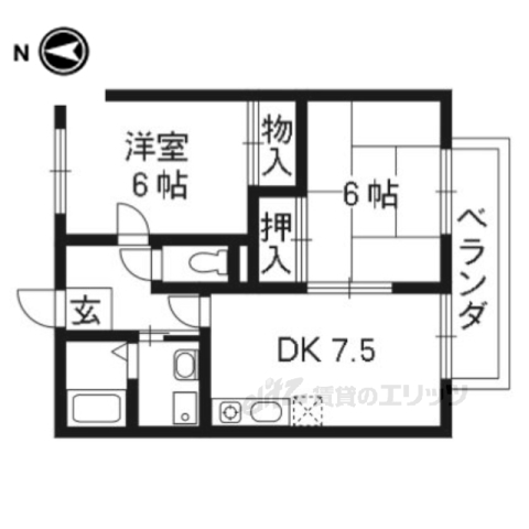 サンライフ葵の間取り