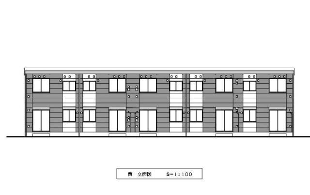 【フルール伊都の建物外観】