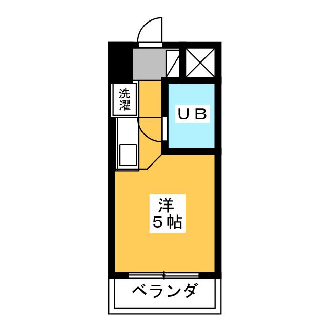 ダイアパレスステーションサイド静岡２号館の間取り