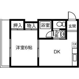 高蔵寺マンションの間取り