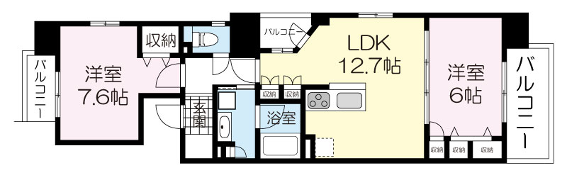 CONOE本町通の間取り