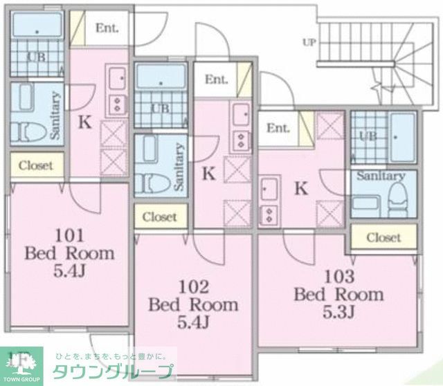 ミライハイツ深田台の間取り