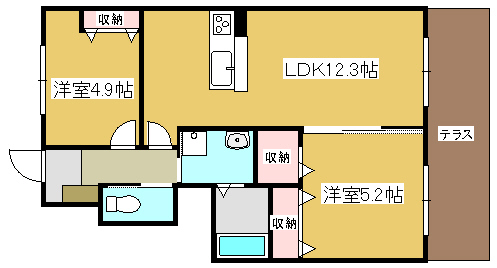 プレマージュの間取り