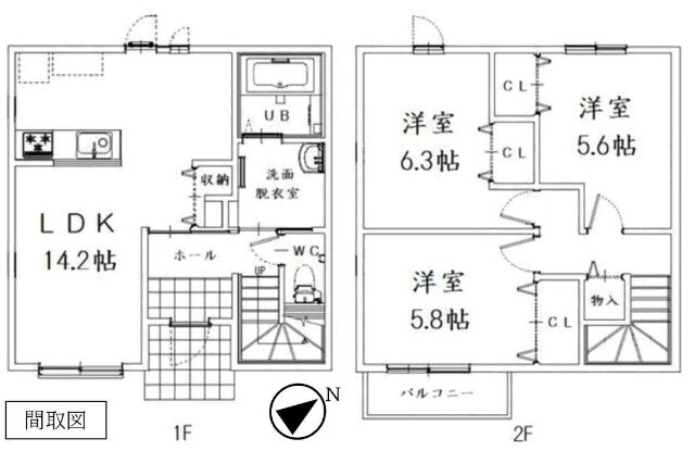 ＡＮＯ　ｂａｓｅの間取り