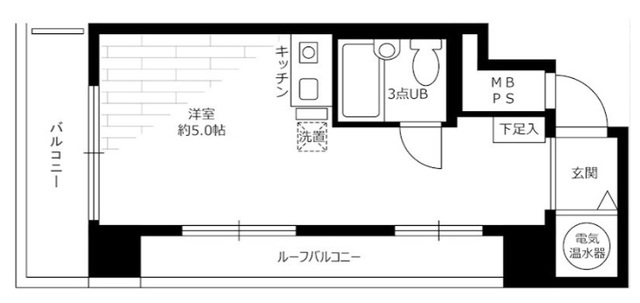 ライオンズマンション三鷹第5の間取り