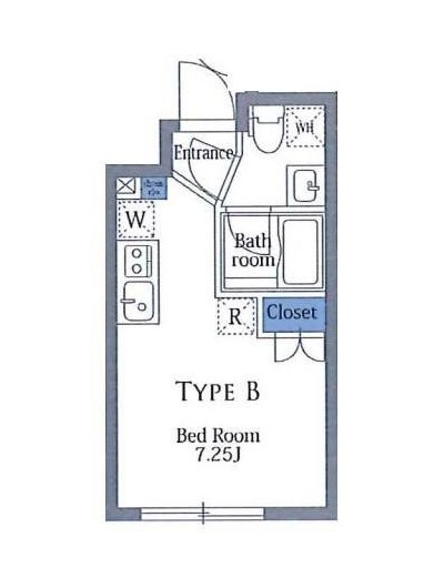 横浜市鶴見区佃野町のマンションの間取り