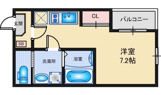 ルミエール石場町の間取り