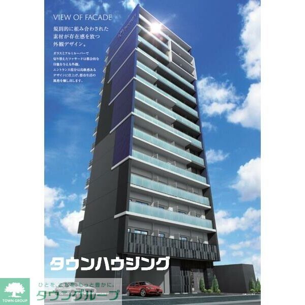 【名古屋市千種区内山のマンションの建物外観】