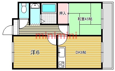 リビングゾーン８８の間取り