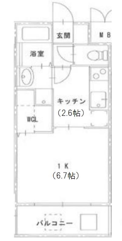 S-FORT福島LaLunaの間取り