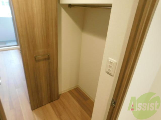 収納　広々とした収納です