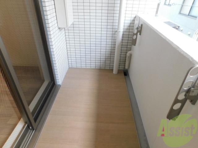 バルコニー　通風良好です