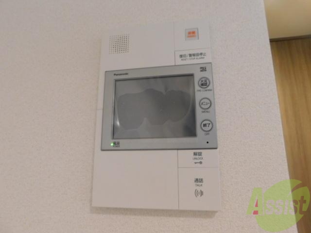 セキュリティ　安心のモニターフォン完備